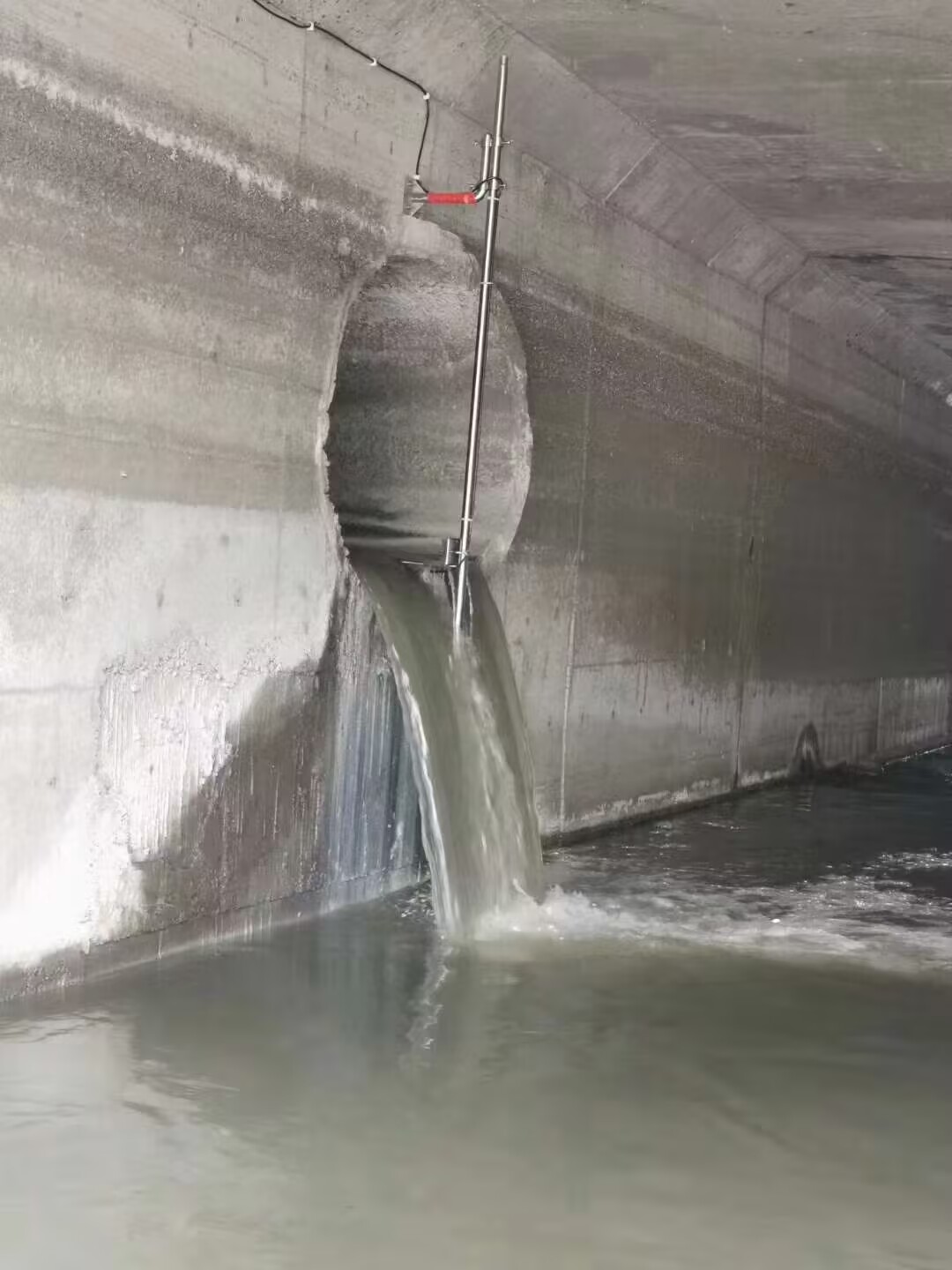 doppler flow meter work site pictures